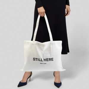 Still Here New York Canvas Tote Bag